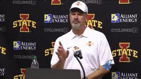 WATCH: Iowa State football coach rants after loss | KFOR.com Oklahoma City