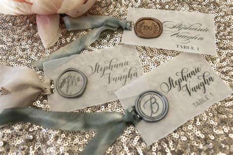 Invitation Finishing Touches Wax Seals — Wedding Invitations