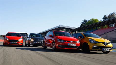 Ford Fiesta St Peugeot Gti Renault Clio Rs Vw Polo Gti Im Test