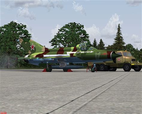 Russia Air Force Mig 21mf For Fsx