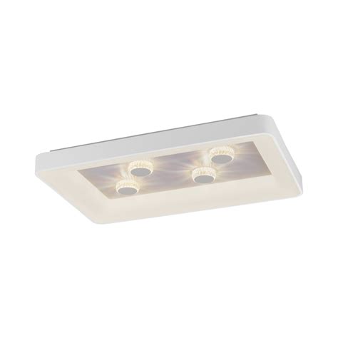 Lampa sufitowa LED Vertigo CCT 90x60 cm biała Lampy pl