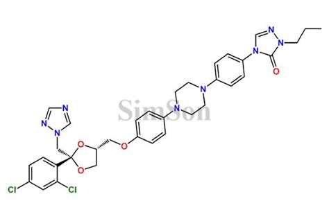 Itraconazole EP Impurity C CAS No 74855 91 7 Simson Pharma Limited