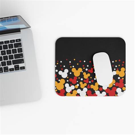 Mickey Mouse Pad Disney Mouse Pad Disney Office Decor Etsy