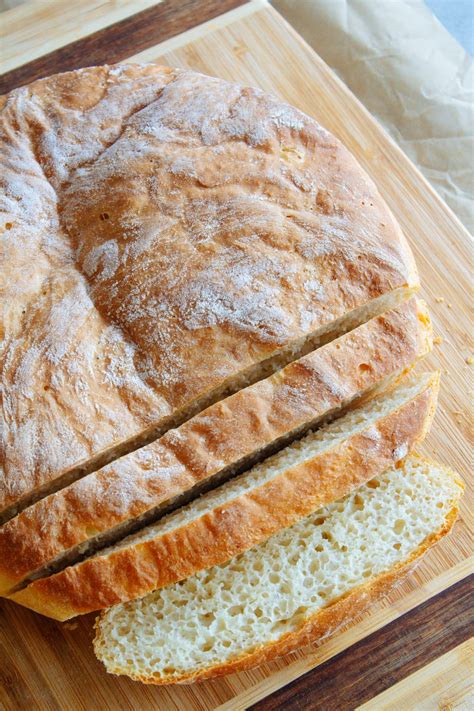 Easy No Knead Skillet Bread A La Inga