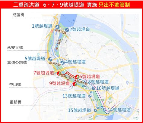 豪雨特報！新北通報40處積淹水 二重疏洪道3處越堤道「只出不進」 Ettoday政治新聞 Ettoday新聞雲