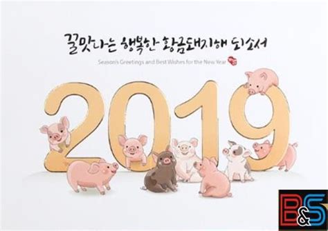 2019 기해년 새해 복 많이 받으세요