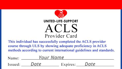 Bls Acls Pals Certification Recertification United Life