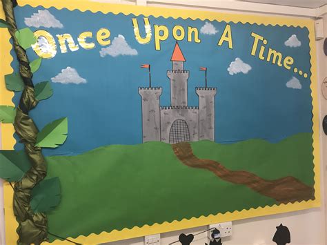 Once Upon A Time Display Board Primary School Fairy Tales Preschool