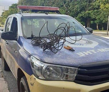 Guarda Municipal Recupera 10 Metros De Fio De Cobre Em Patrulhamento Na