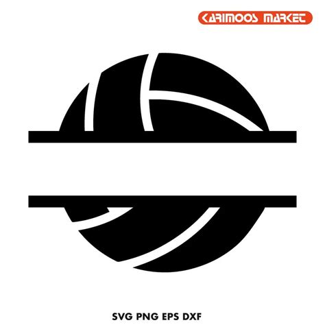 Volleyball Monogram SVG | Karimoos