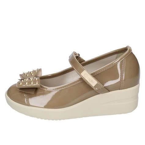 Ballerines Femme Beige Verni AGILE By RUCOLINE Pointure EU 37