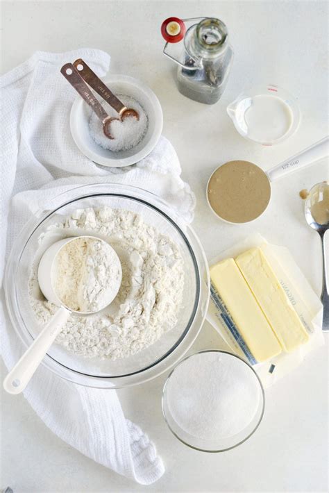 Tahini Shortbread Cookies Simply Scratch