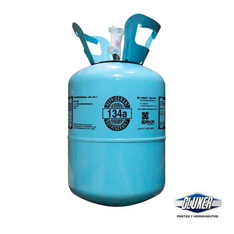 Gas Refrigerante R134A 6 8Kg Modelo CXR 134A 68B Marca ERKA