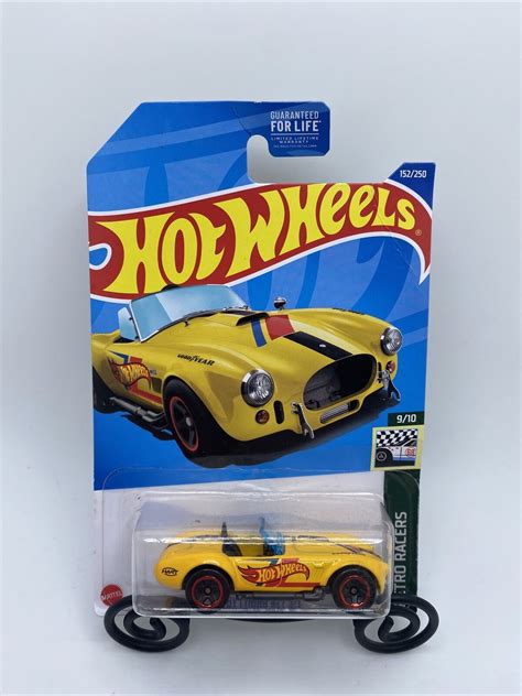 HOT WHEELS RETRO RACERS 9 10 SHELBY COBRA 427 S C 152 250