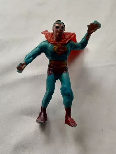 Antiguo Muñeco Bootleg Superman Hecho En México Años 70 s Meses sin