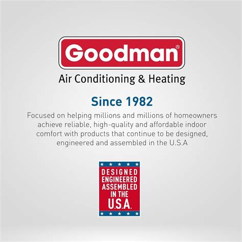 Goodman Mini Split 12000 Btu 18 Seer2 Inverter Ductless Heat Pump Ai