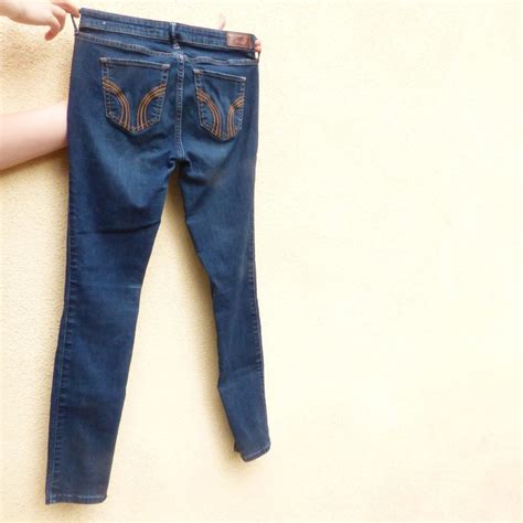 Hollister Girls Low Rise Super Skinny Jeans Gem