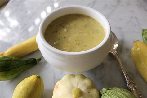 Chilled Summer Squash Soup - Recipes - Sur Le PlatSur Le Plat