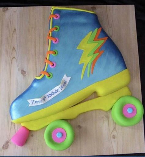 Roller Skate Birthday Cake Roller Skate Cake Birthday Blast Roller