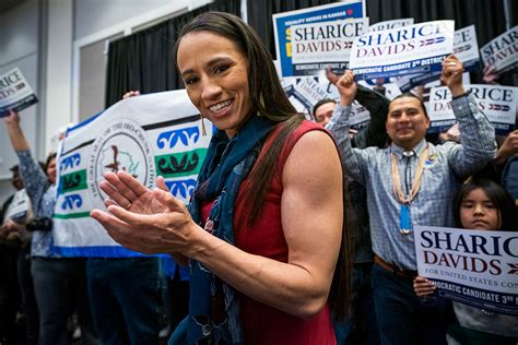 Ex-MMA fighter Sharice Davids elected to Congress by Kansas voters