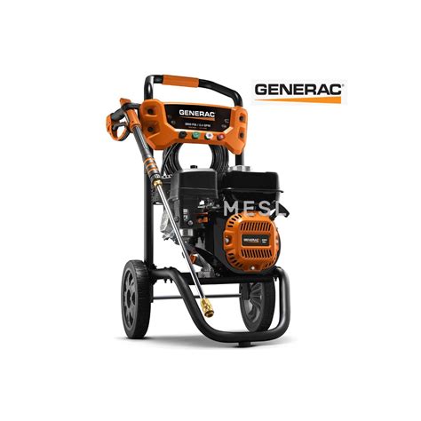 Generac 8874 2900 PSI 2 4 GPM Pressure Washer Orange Black Modern