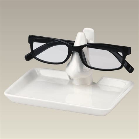 Cream Eyeglass Holder W Tray 5 1 2 X 4 Maryland China Ceramic Art Sculpture Eyeglass