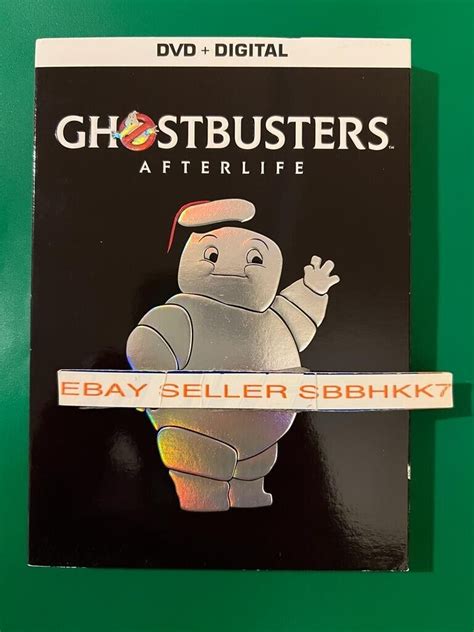 Ghostbusters Afterlife Dvd Digital Code Slipcover New Free