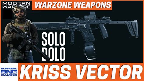 Tactical Solo Dolo With The Kriss Vector Call Of Duty Warzone Youtube