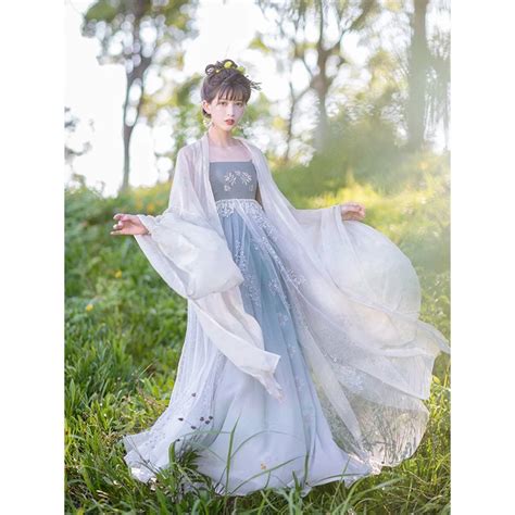 Robe De Princesse Hanfu Traditionnelle Chinoise Pour Femmes Ensemble