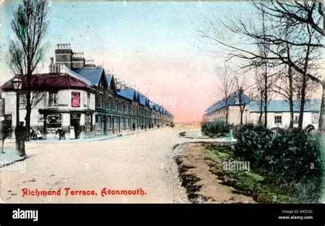 Richmond Terrace, Avonmouth, Bristol, Bristol County, England. 1900s ...