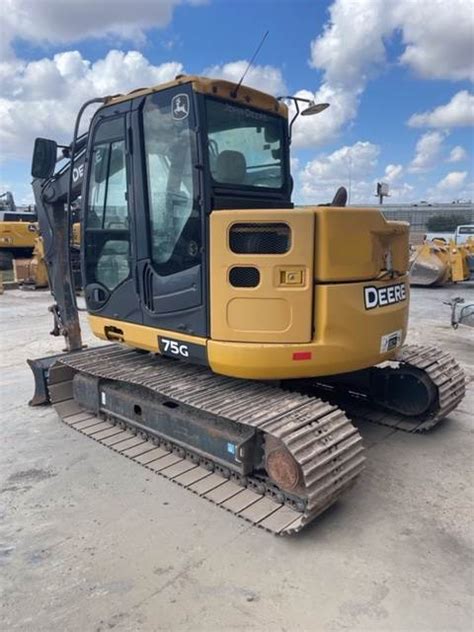 2018 John Deere 75g Excavator For Sale Wayne Mi 12297888