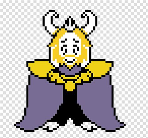 Undertale Pixel Art Toriel Drawing Sprite Transparent Background Png