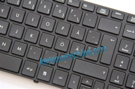 B Hp Probook B B B Swedish Finnish Keyboard