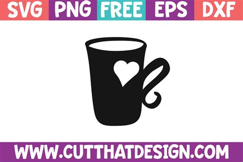 Coffee Cup Heart Clipart