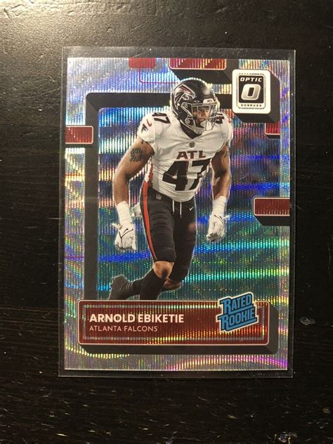 Donruss Optic Arnold Ebiketie Rookie Rc Silver Wave Prizm