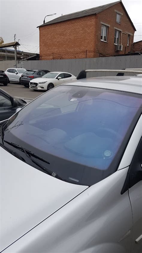 Замена лобового стекла — Renault Megane II, 1,6 л, 2007 года | визит на ...