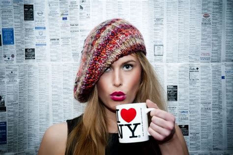 Wallpaper Face Black Women Model Blonde Blue Eyes Hat Lips