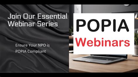 Mastering Popia Compliance A Comprehensive Guide For Npos Youtube