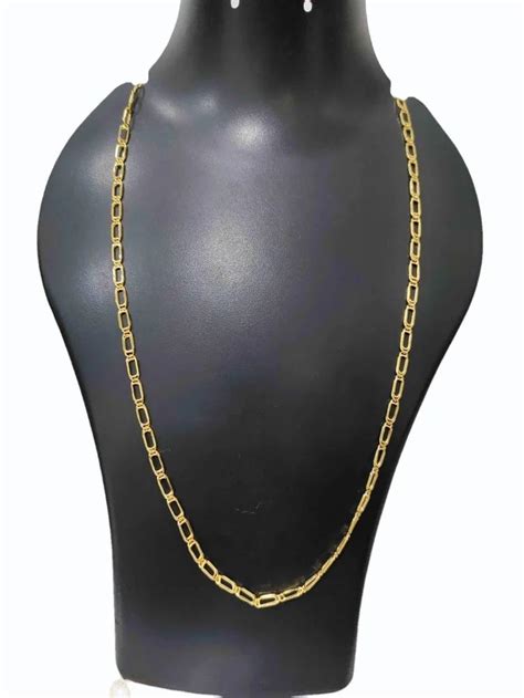 18 K 10 860 G Men Gold Chain At Rs 57509 Piece In Varanasi ID