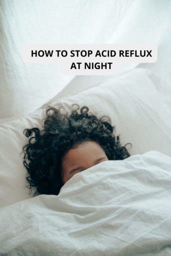 How To Stop Acid Reflux At Night Simply Noel