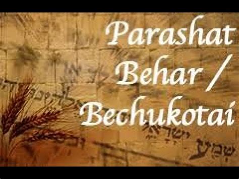 Shabbat Morning Service Torah Portion Behar Bechukotai YouTube