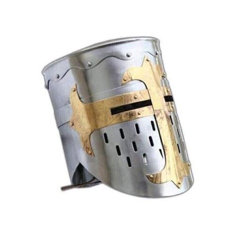 Casque M Di Vale Crusader Knight Templier Armor Larp Cadeau Id Al