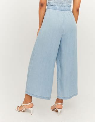 Leichte Denim Culotte Hose TALLY WEiJL Deutschland