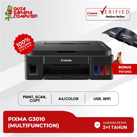 Jual Canon Pixma G Print Scan Copy A Printer Shopee Indonesia