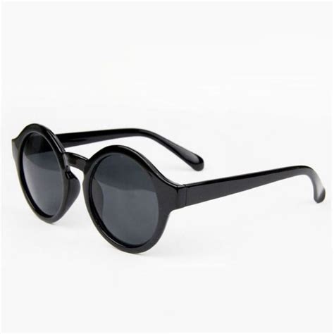 Black Round Sunglasses - TopSunglasses.net