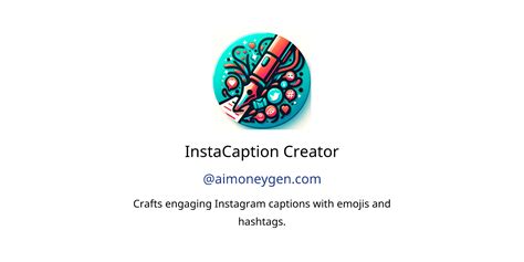 Instacaption Creator Gpts Features And Functions Examples And Prompts