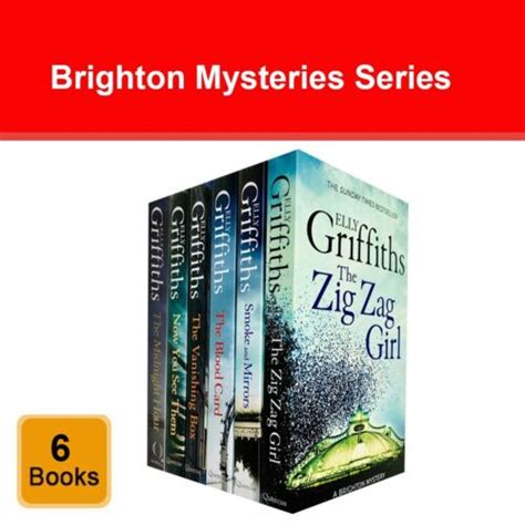 The Brighton Mysteries Series 1 6 Books Collection Set By Elly