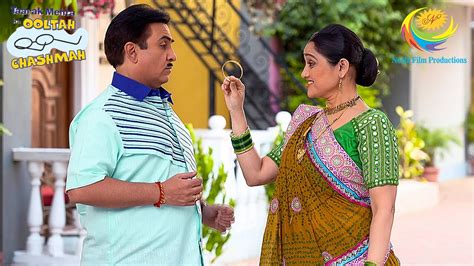 Daya Hands Her Lucky Bangle To Jethalal Taarak Mehta Ka Ooltah Chashmah Ghanchakar In Shop