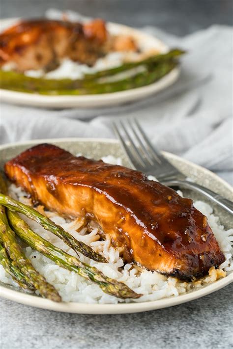 Honey Miso Glazed Salmon Video Lemon Blossoms