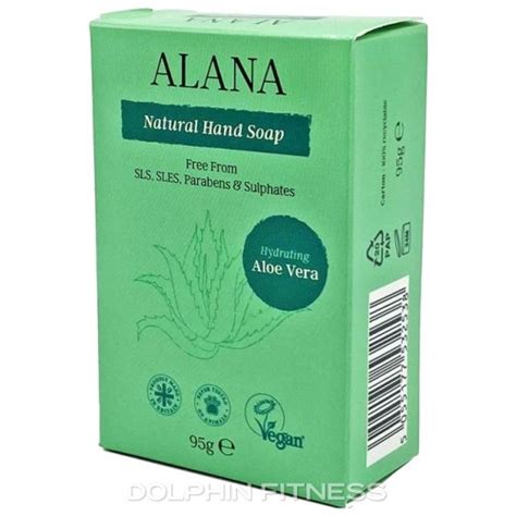 Alana Aloe Vera Natural Hand Soap Bar 1 X 95g